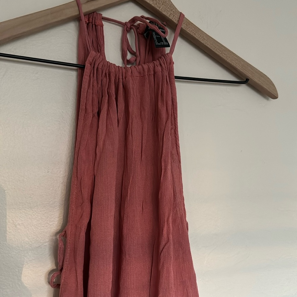 Tie dye maxi dress